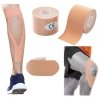 Taśma do ciała plastry kinesiotaping 5mx5cm - 4 sztuki